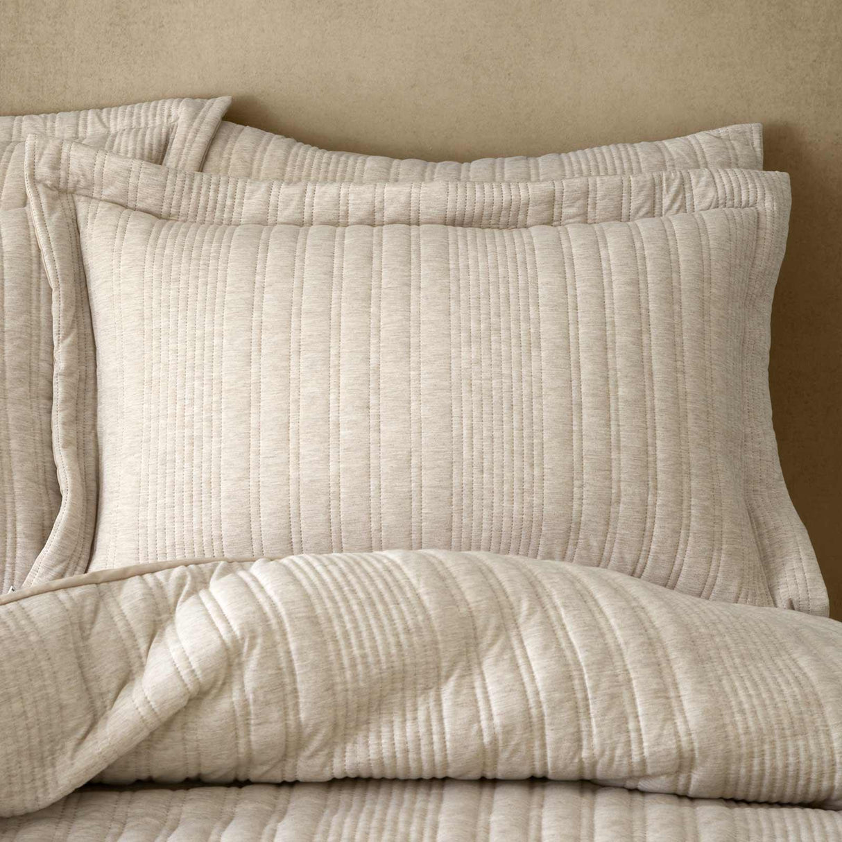 Tamba Jersey Stripe Oxford Pillowcase Pair by Pineapple Elephant