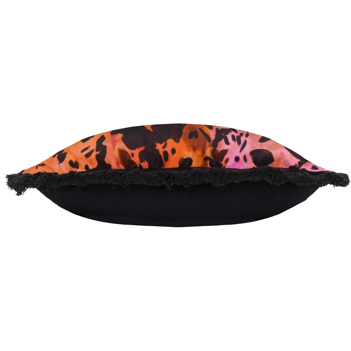 Colette Animal Print Fringed Cushion Cover by Paoletti 4