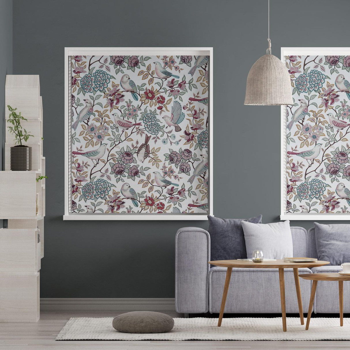 Heritage Fern Made To Measure Roman Blind by Style Furnishings