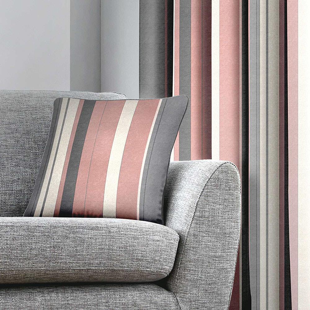 Fusion Whitworth Stripe 100% Cotton Cushion Cover 43cm x 43cm 7