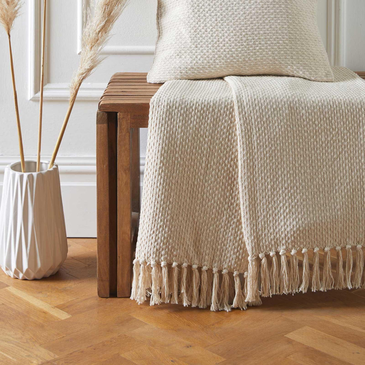 Hayden Eco-Friendly Throw 130cm x 180cm & 200cm x 200cm by Drift Home