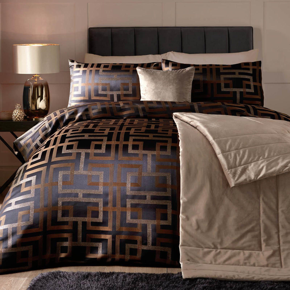 Bardon Jacquard Duvet Cover Set