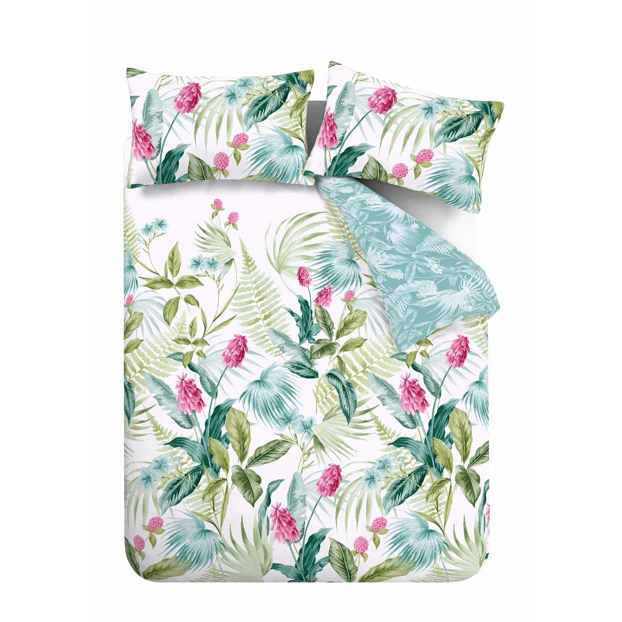 Aruba Tropical Floral Duvet Cover Set