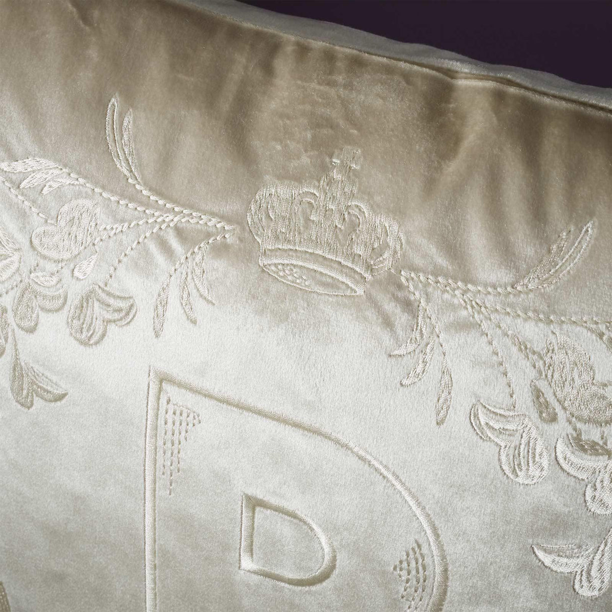 Catherine Lansfield Bridgerton Regency Crown Filled Cushion 45cm x 45cm 9