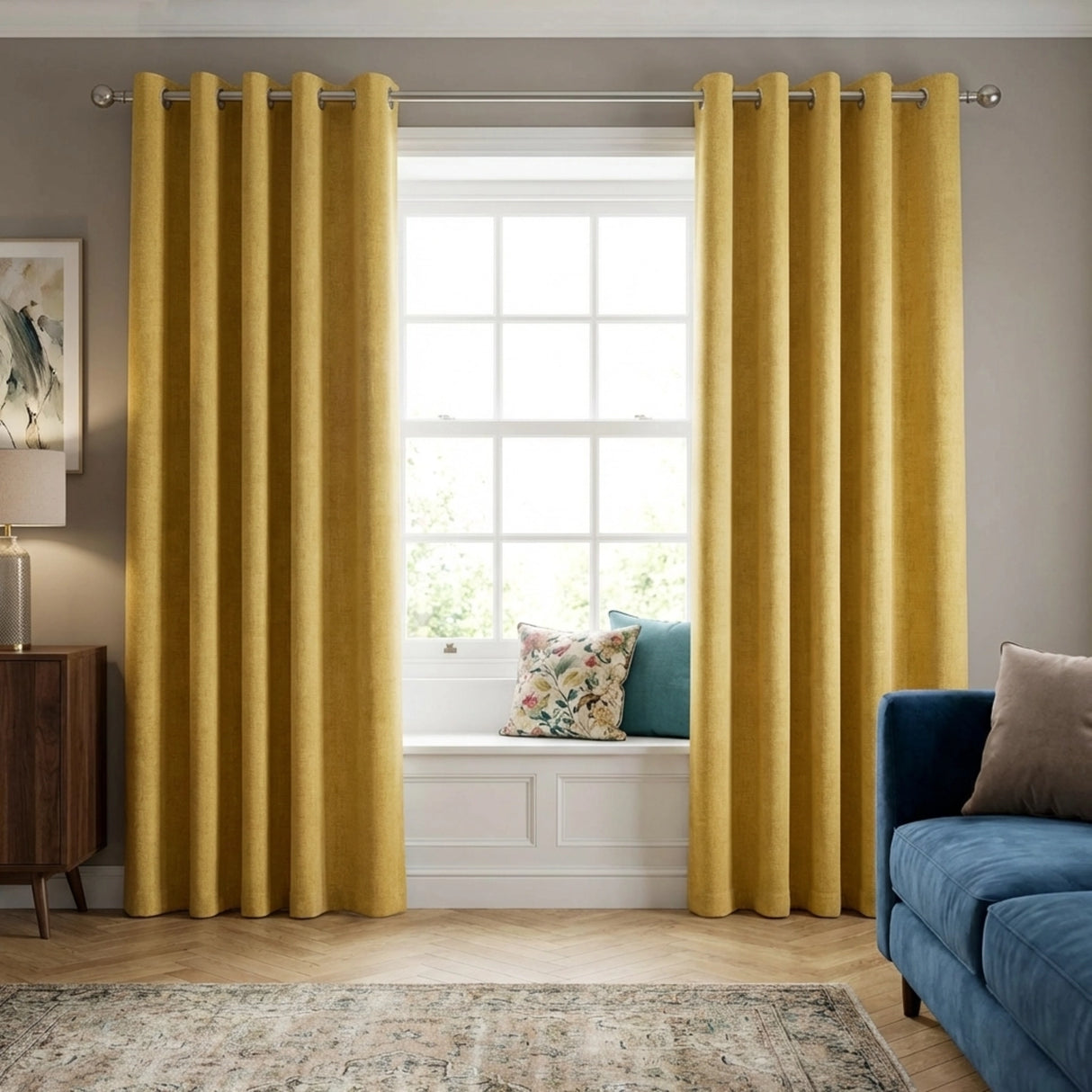 Vogue Thermal Eyelet Dimout Curtains 22