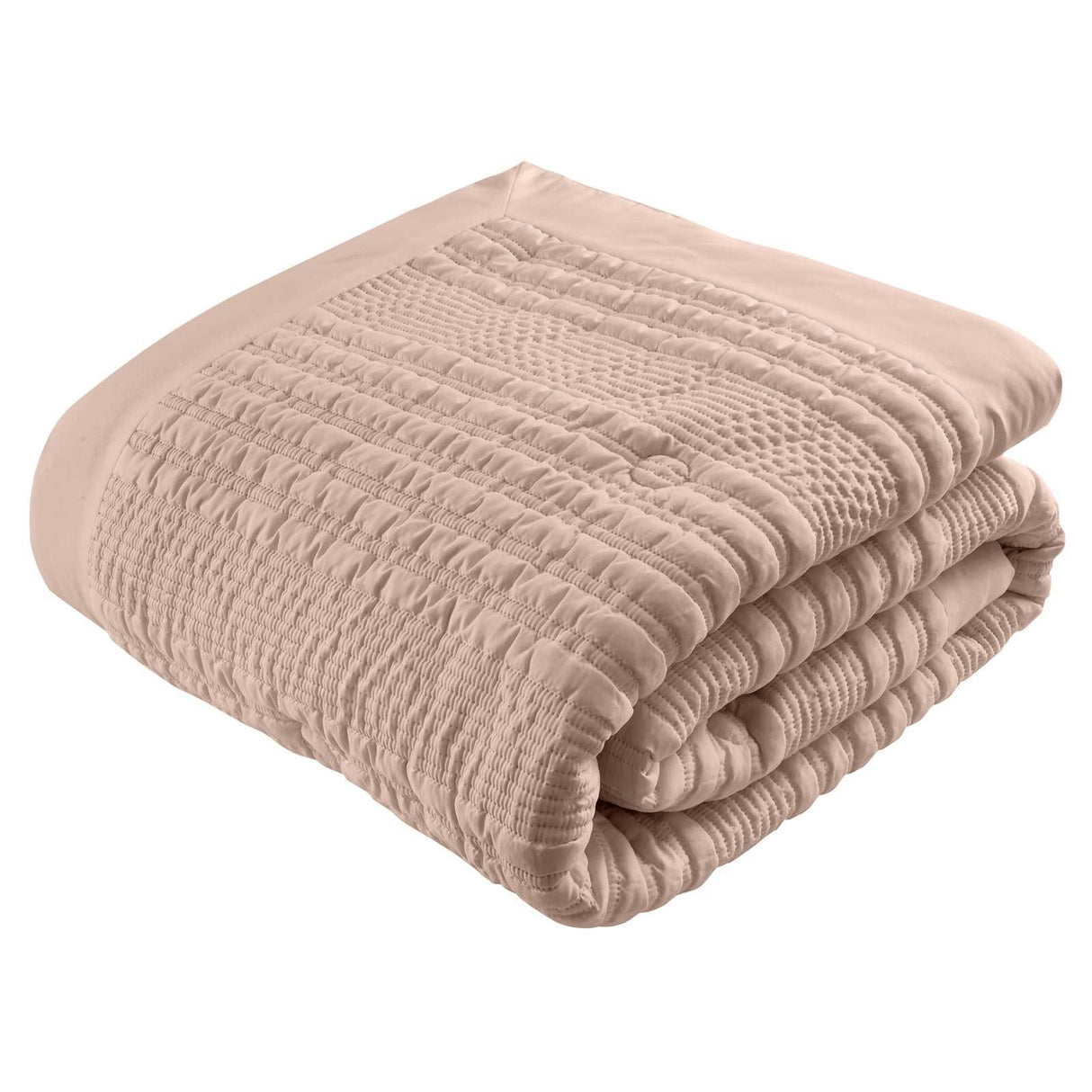 Catherine Lansfield Lennon Stripe Bedspread 220cm x 220cm 7