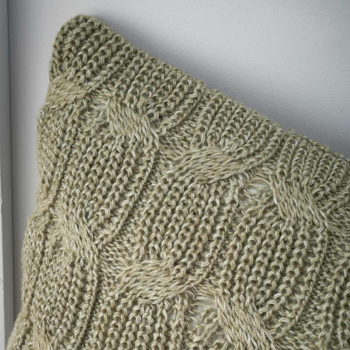 Catherine Lansfield Chunky Marl Knit Filled Cushion 45cm x 45cm 8