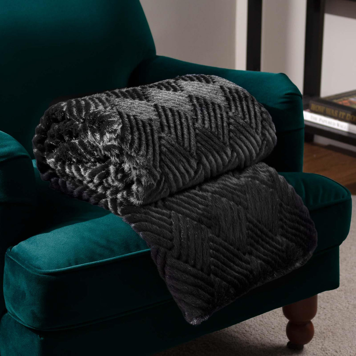 Sonnet Faux Fur Throw 130cm x 180cm by Paoletti