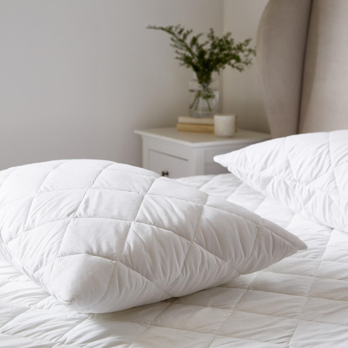 Temperature Controlling TENCEL™ Pillow Protectors by Bianca