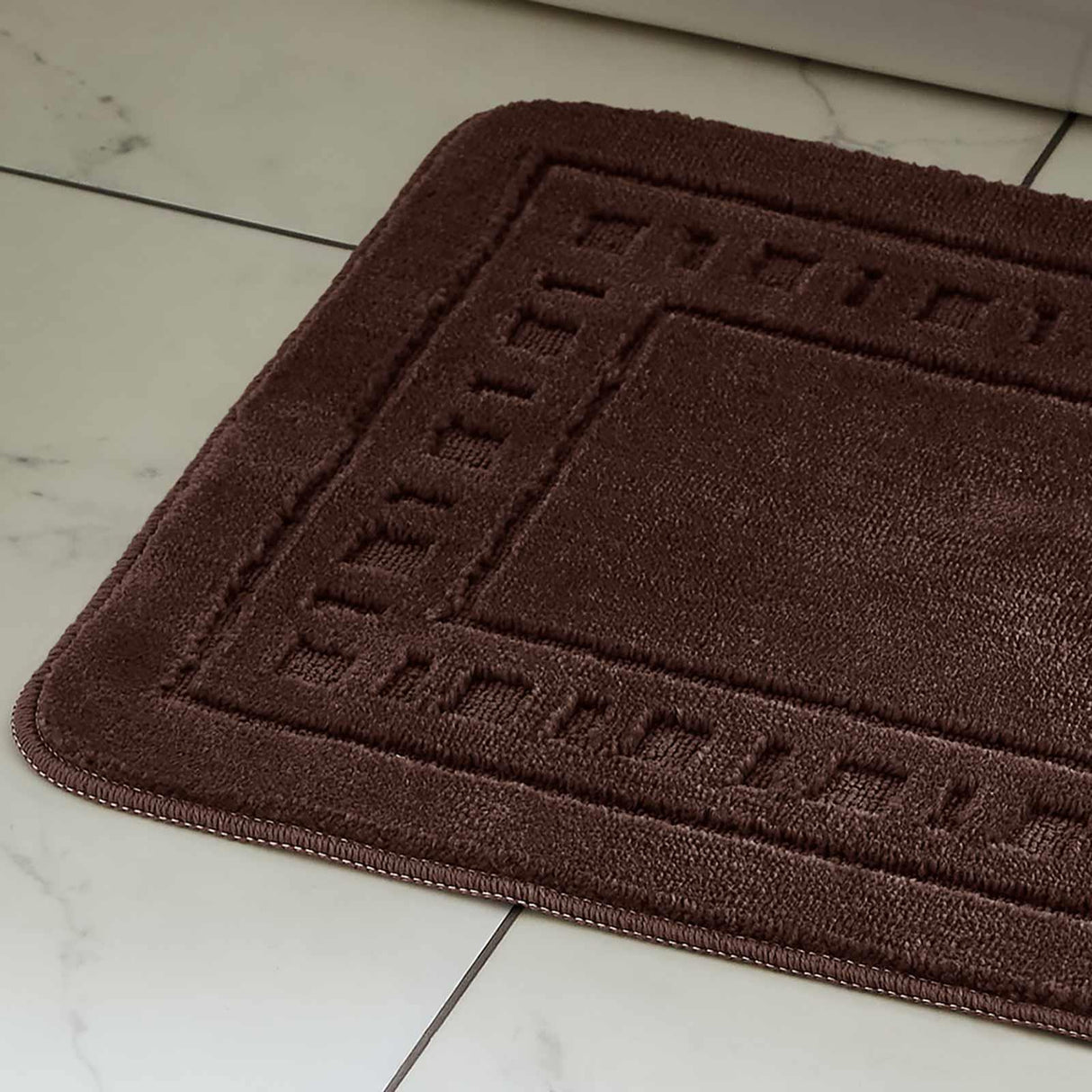 Armoni Bath Mat & Pedestal Bathroom Set by Catherine Lansfield