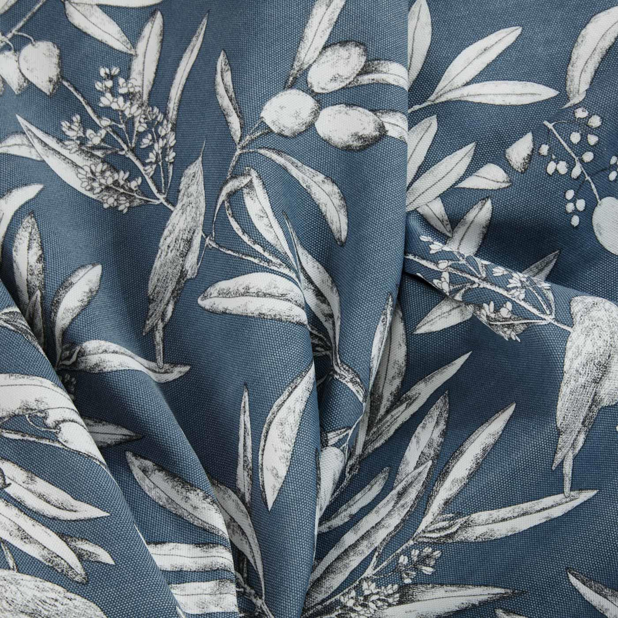 Aviary Tape Top Pencil Pleat Curtains by Sundour