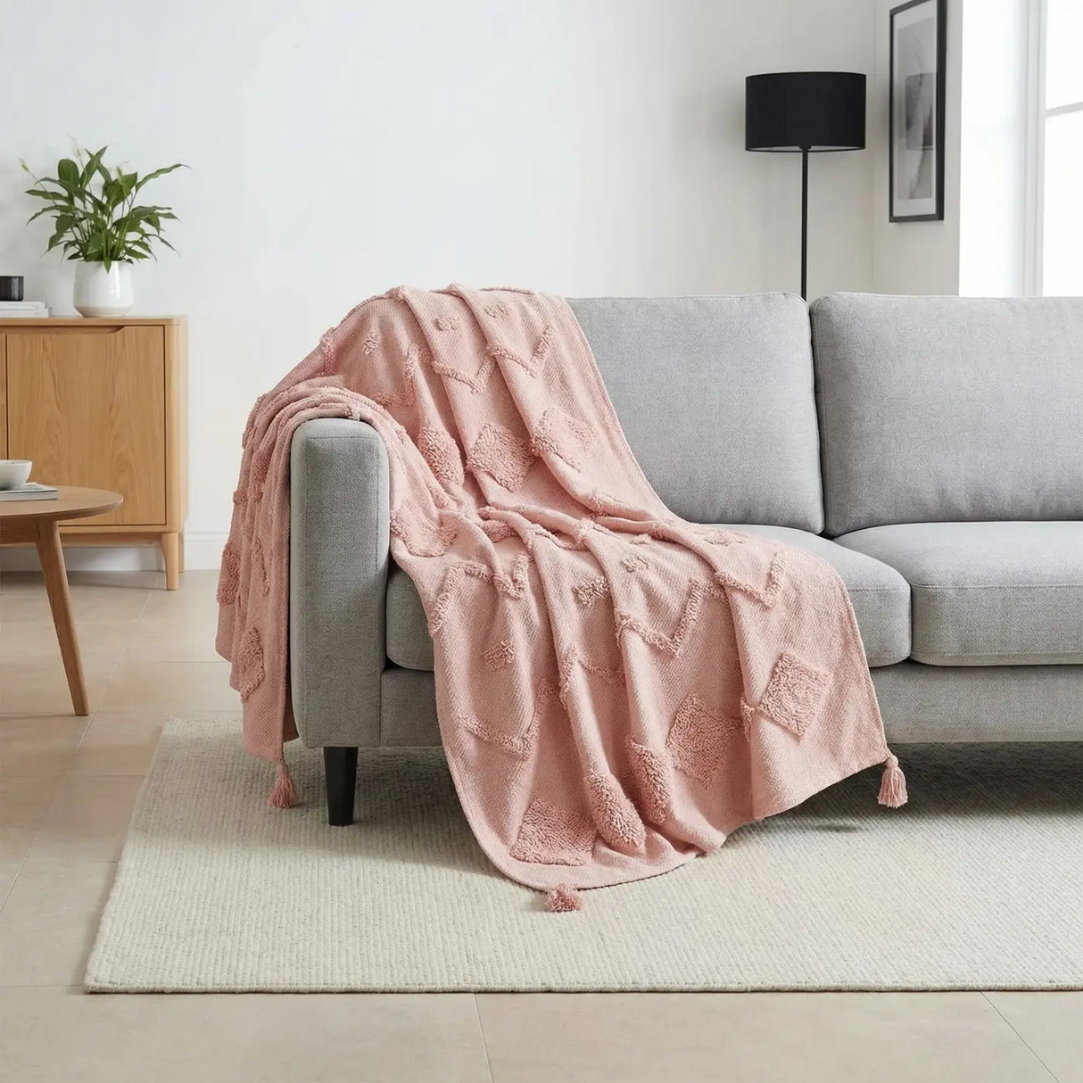 Juniper Tufted Throw Blanket 11