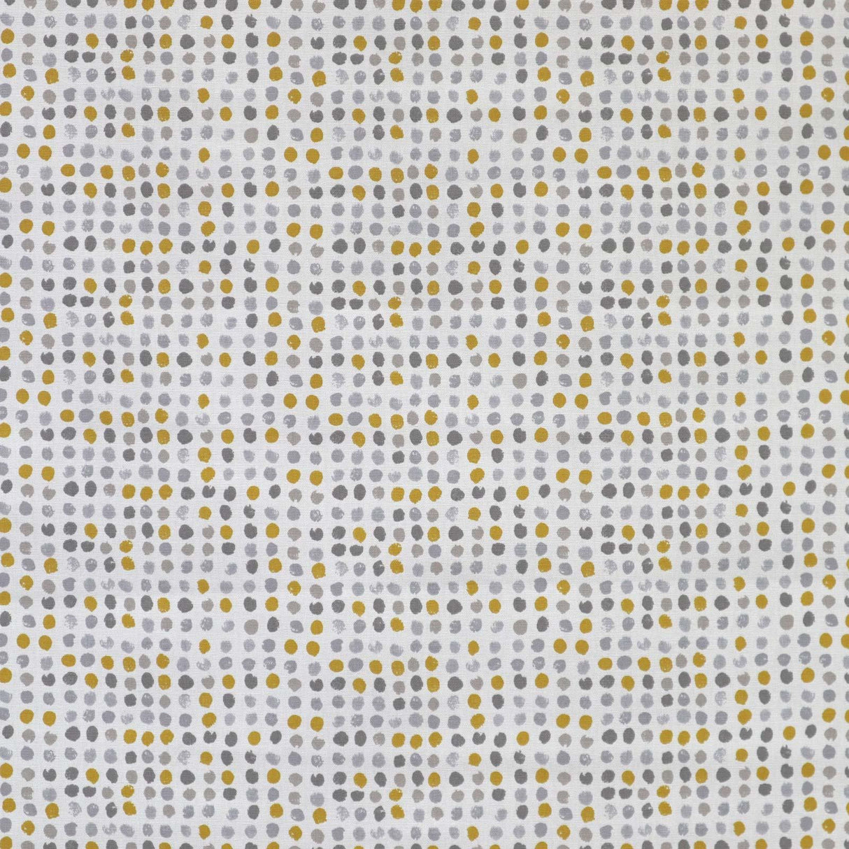 Dot Dot Ochre Made To Measure Roman Blind by Style Furnishings