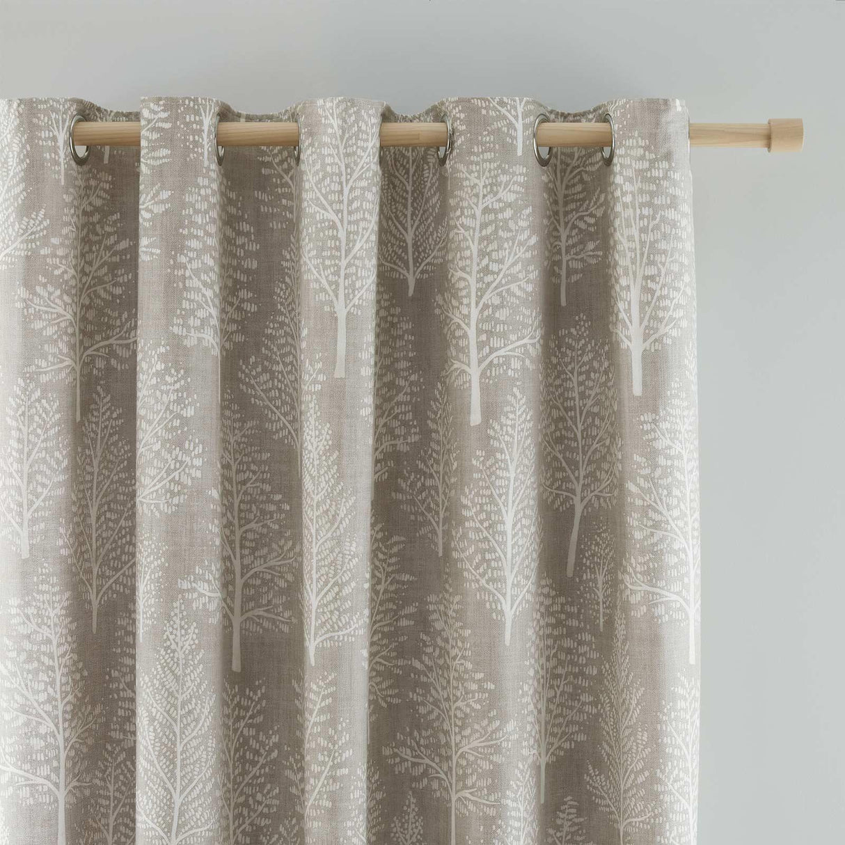 Alder Trees Eyelet Curtains by Catherine Lansfield
