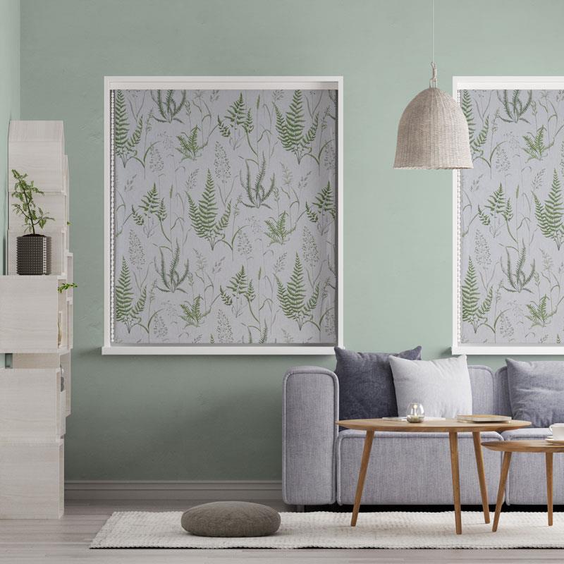 Botanica Willow Made To Measure Roman Blind by Style Furnishings
