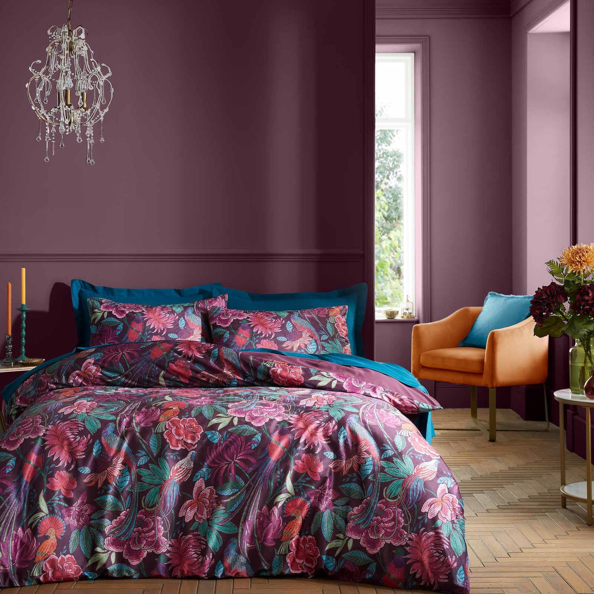 Bridgerton Kate Floral Duvet Cover Set by Catherine Lansfield