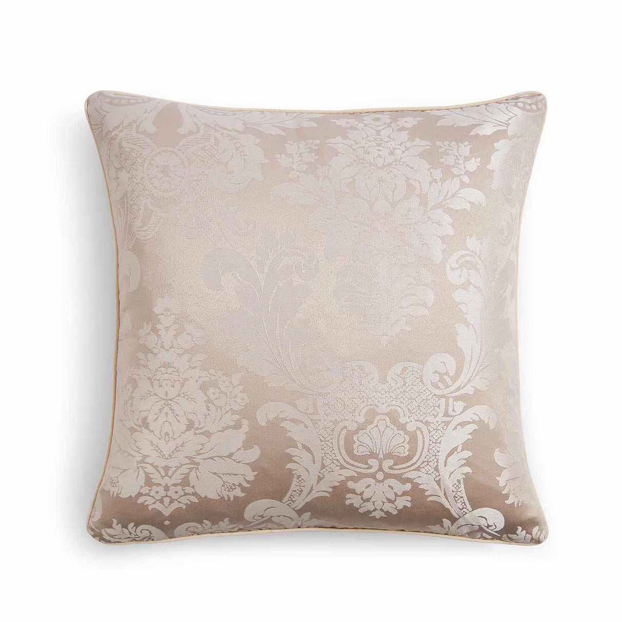 Catherine Lansfield Damask Jacquard Filled Cushion 43cm x 43cm 4