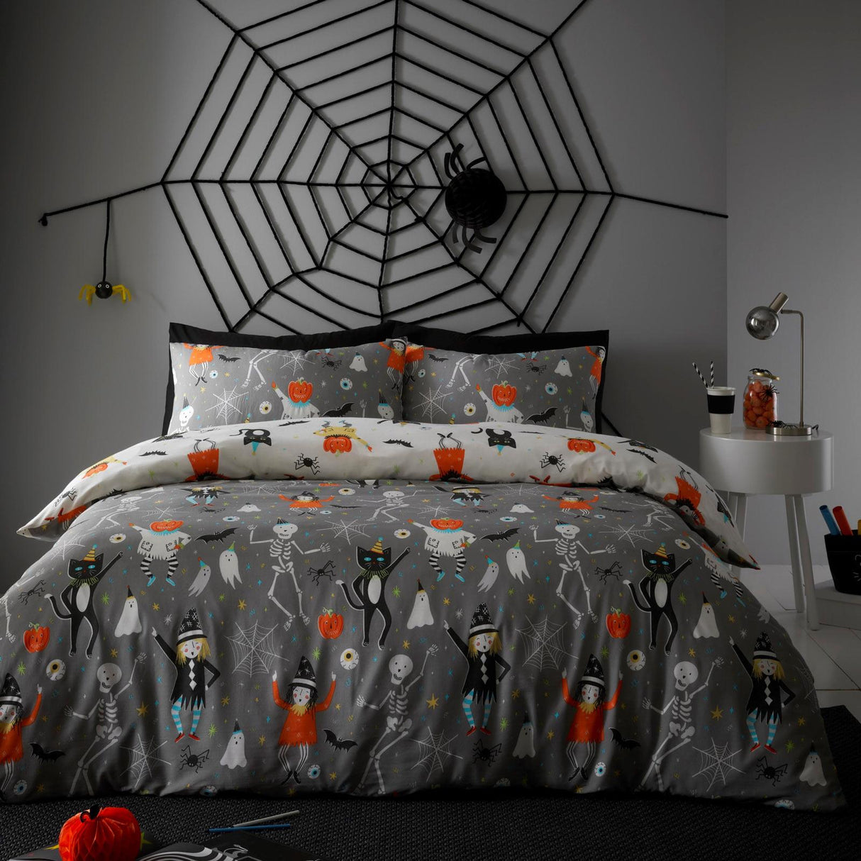 Halloween Party Duvet Cover Set by Bedlam