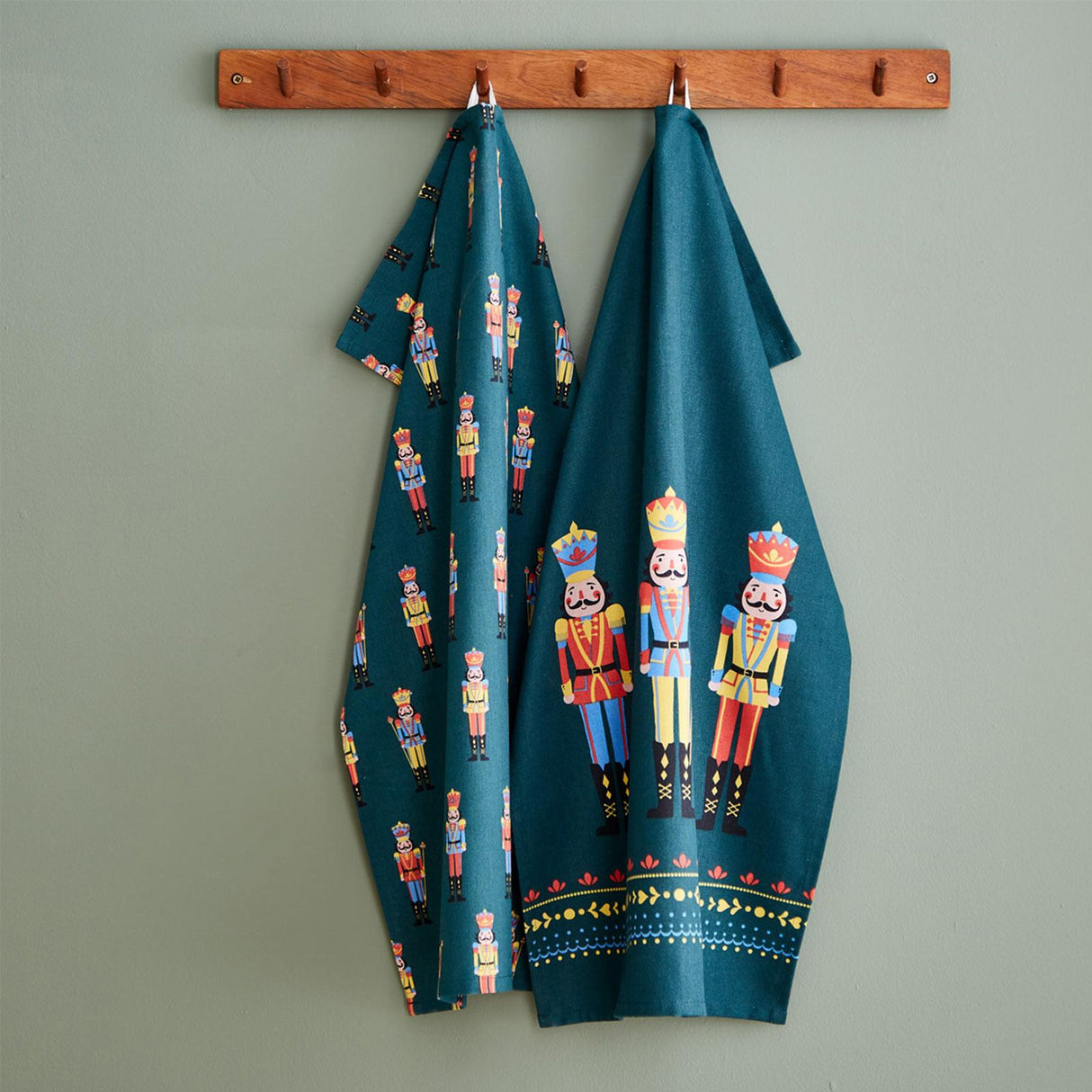 Christmas Nutcracker Kitchen Textiles Collection by Catherine Lansfield