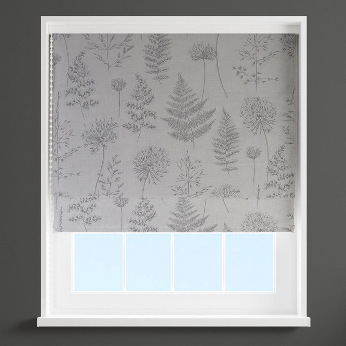 Chervil Mist Made To Measure Roman Blind by Style Furnishings