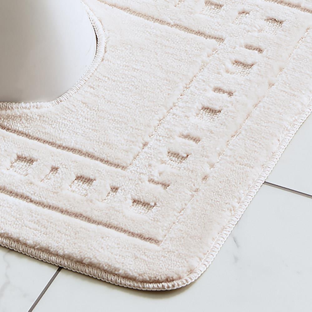Armoni Bath Mat & Pedestal Bathroom Set by Catherine Lansfield