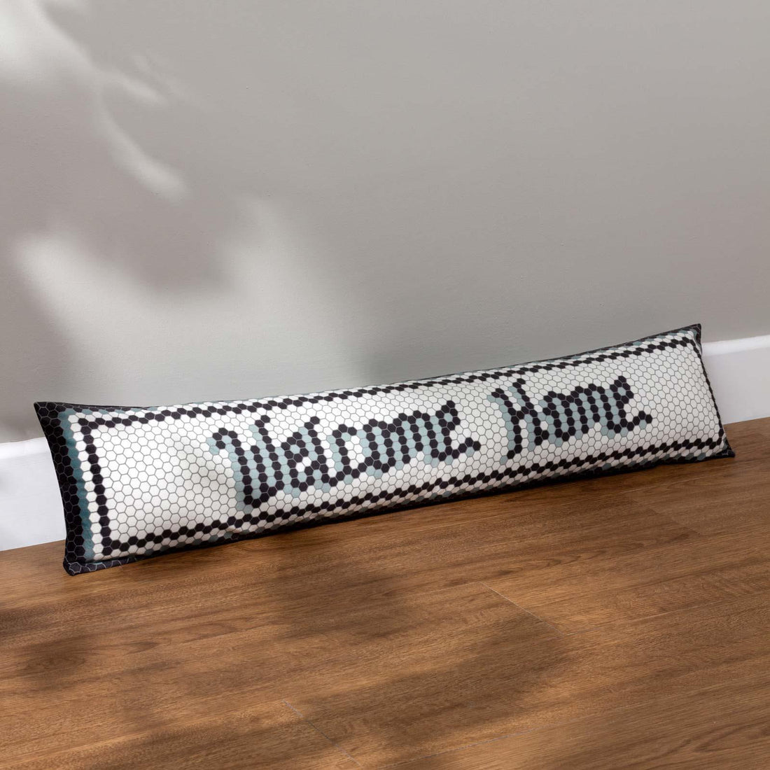Welcome Home Mosaic Velvet Draught Excluder