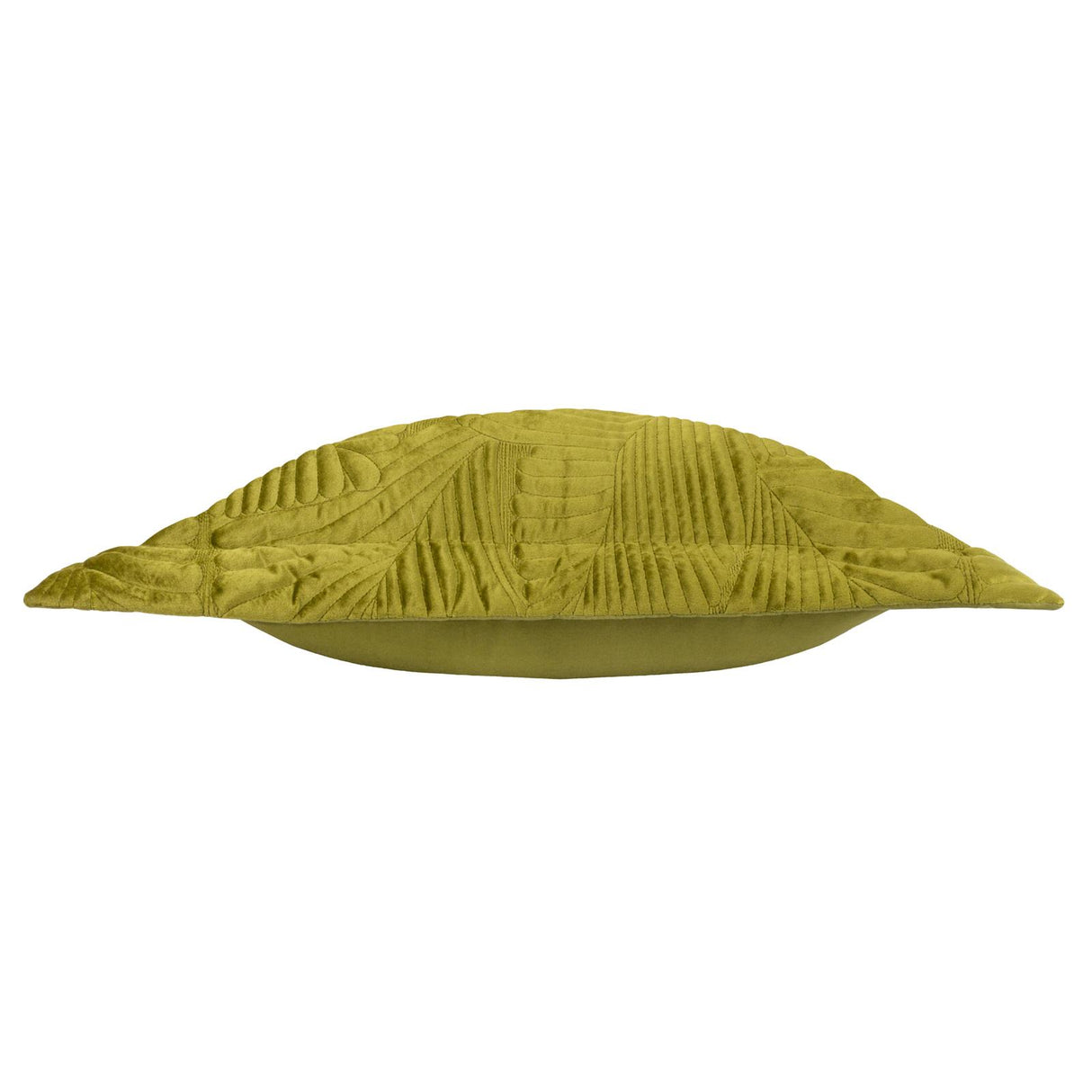 Palmeria Quilted Velvet Cushion Cover 24" x 24" (60cm x 60cm) by Paoletti 4