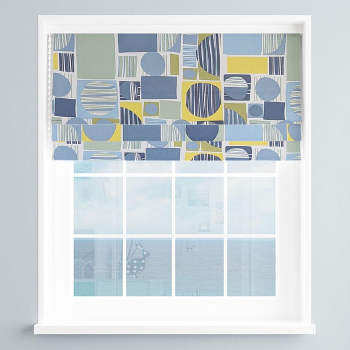 Carrie Bluebell Made To Measure Roman Blind by Style Furnishings