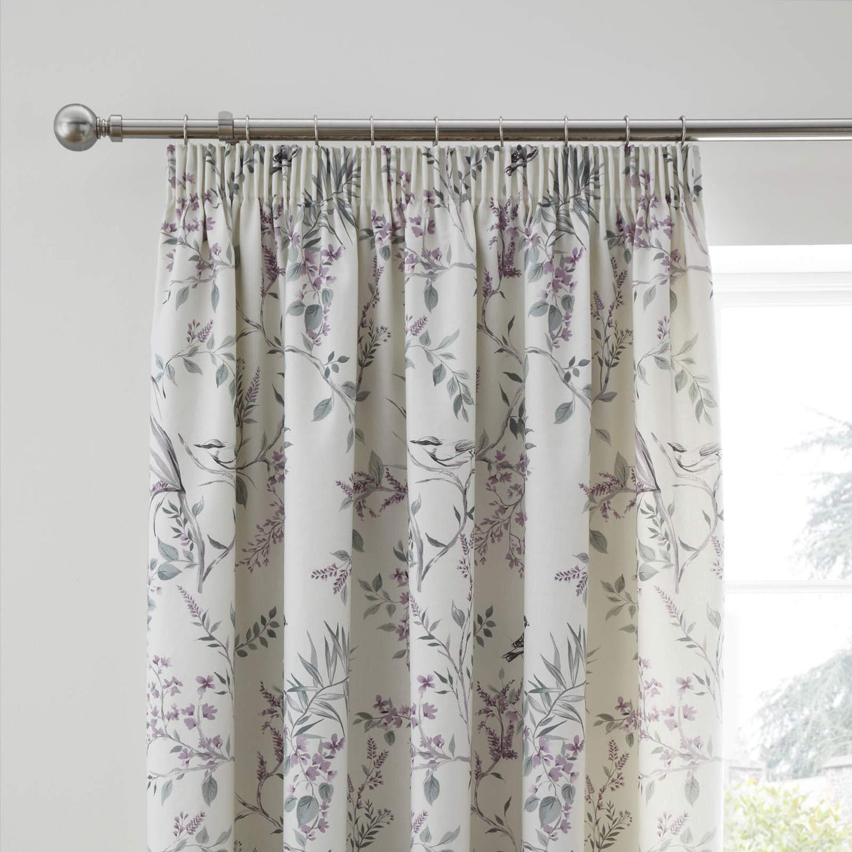 Jazmine Tape Top Curtains by Dreams & Drapes Design