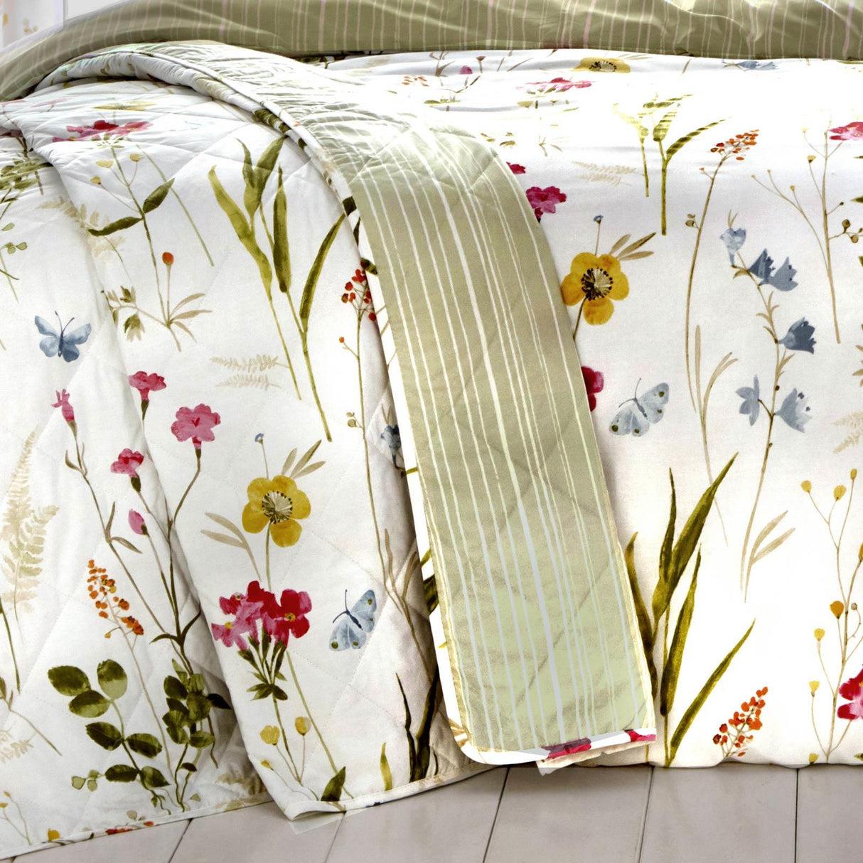 Spring Glade Bedspread by Dreams & Drapes Design