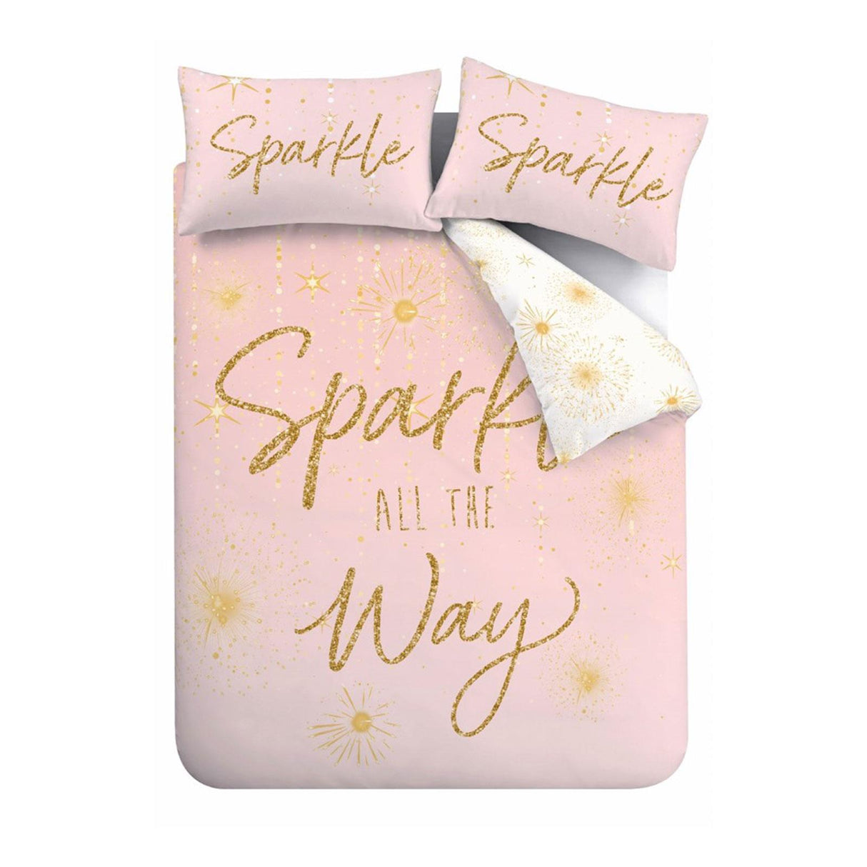 Christmas Sparkle Duvet Cover Set by Catherine Lansfield