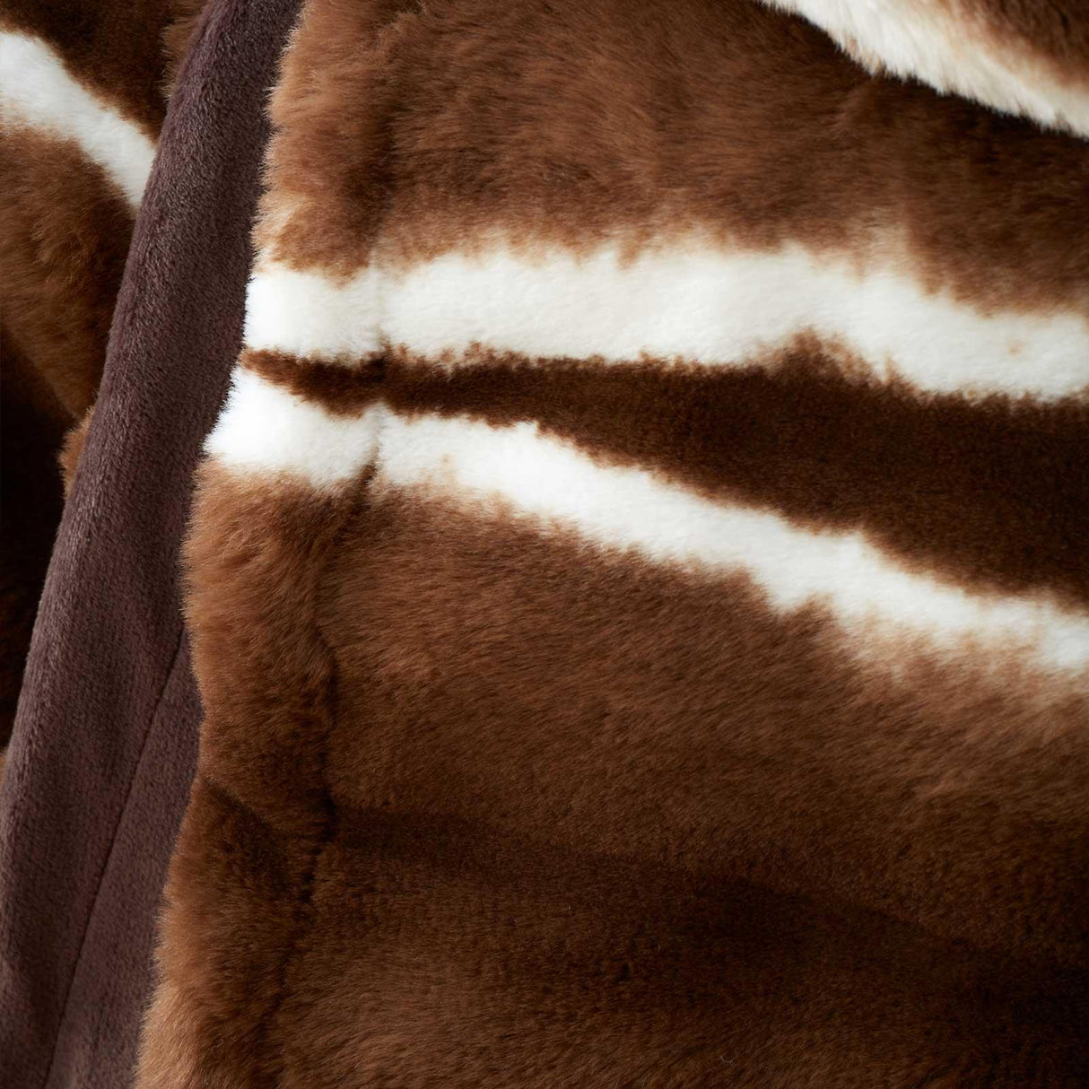 Flint Faux Fur Throw 130cm x 170cm by Catherine Lansfield