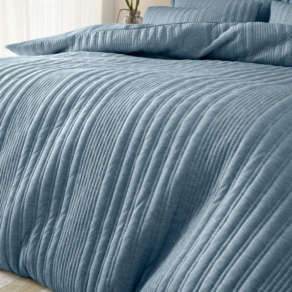 Tamba Jersey Stripe Duvet Cover Set by Pineapple Elephant