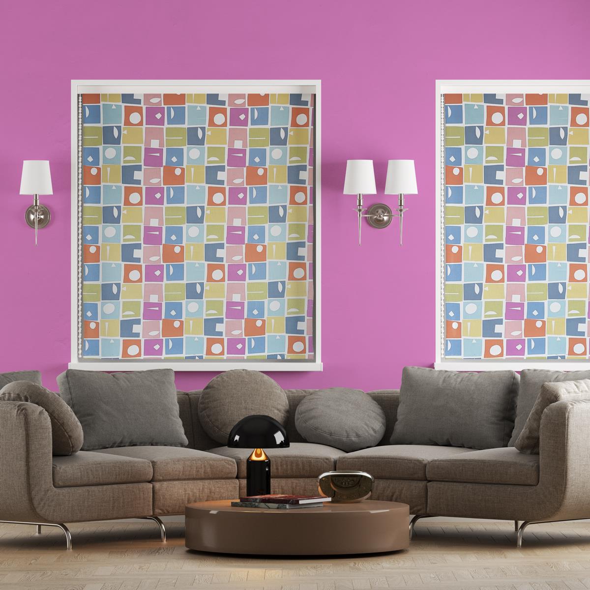 Bonnie Bon Bon Made To Measure Roman Blind by Style Furnishings