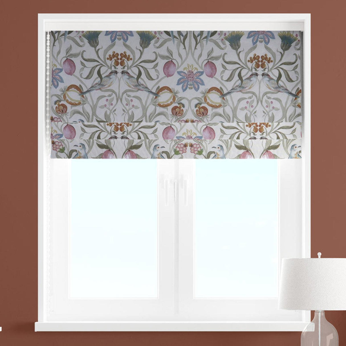 Eliza Stone Made To Measure Roman Blind by Style Furnishings