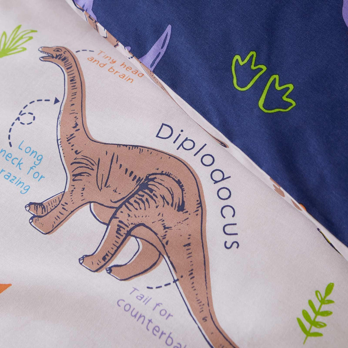 Prehistoric Dinosaurs Duvet Cover Set by Catherine Lansfield