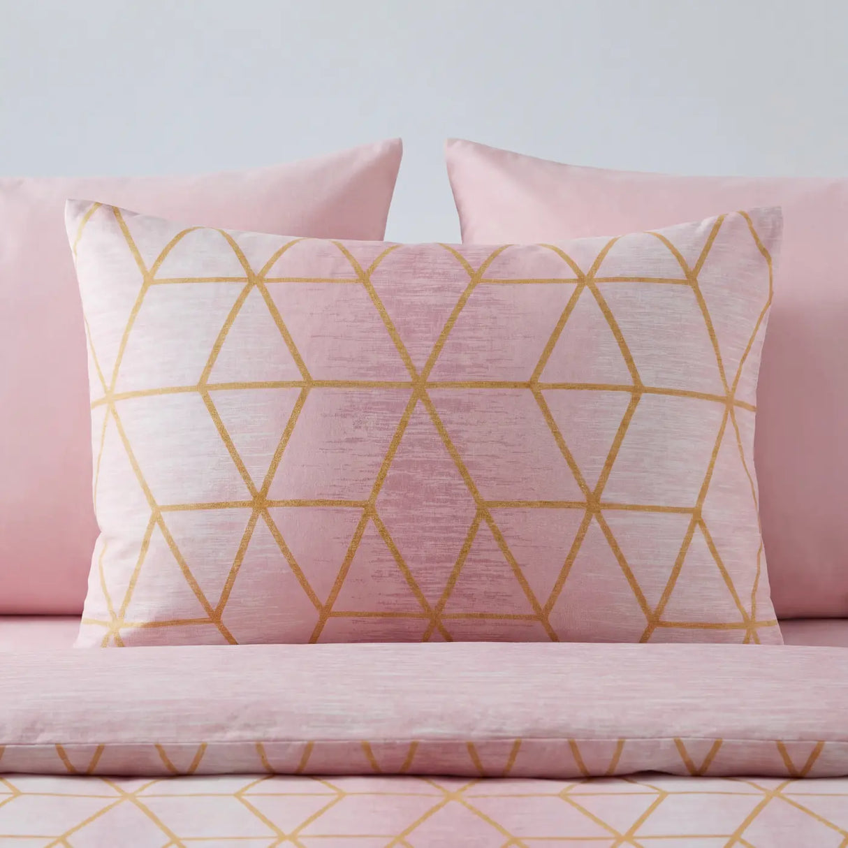 Calvin Duvet Cover Set - Blush image 2