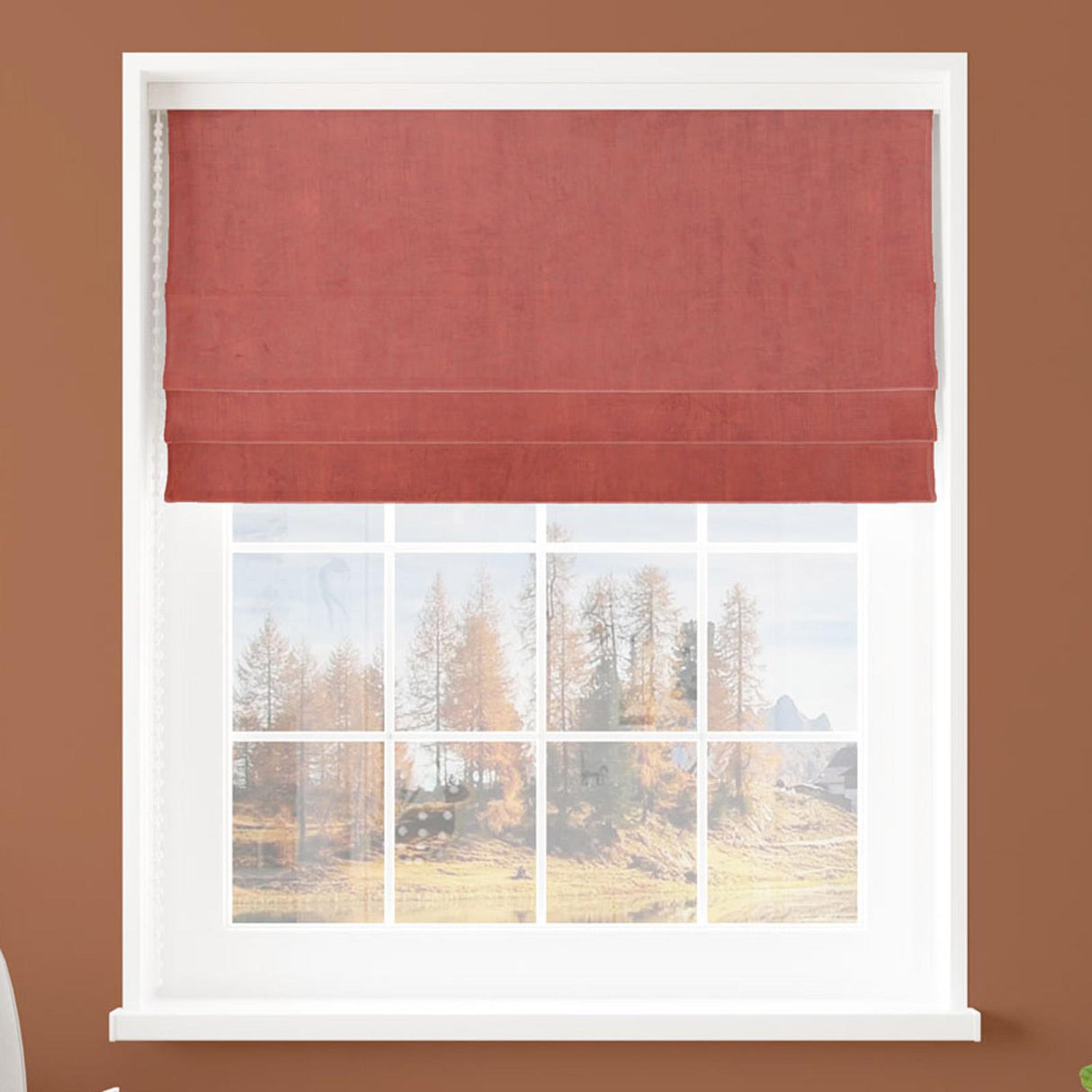 Heritage Sunset Made To Measure Roman Blind by Style Furnishings