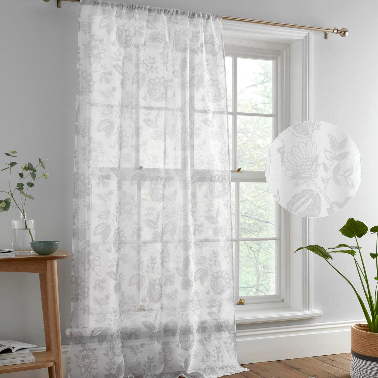 Marinelli Voile Curtain Panel by Fusion