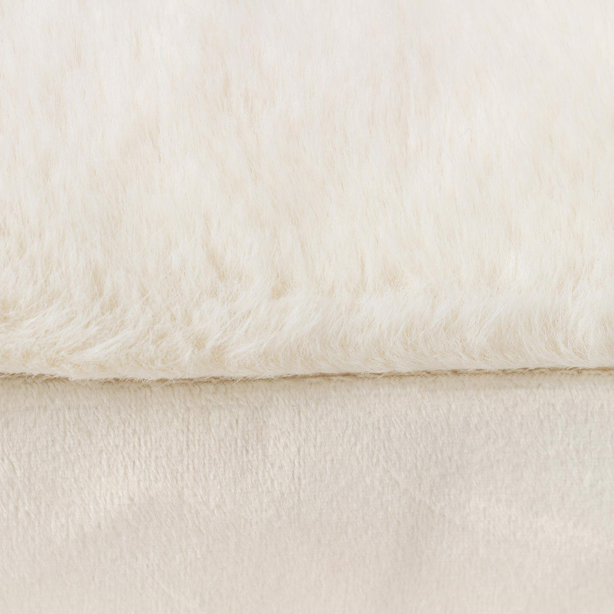 Stanza Faux Fur Cushion Cover 22" x 22" (55cm x 55cm) by Paoletti 11
