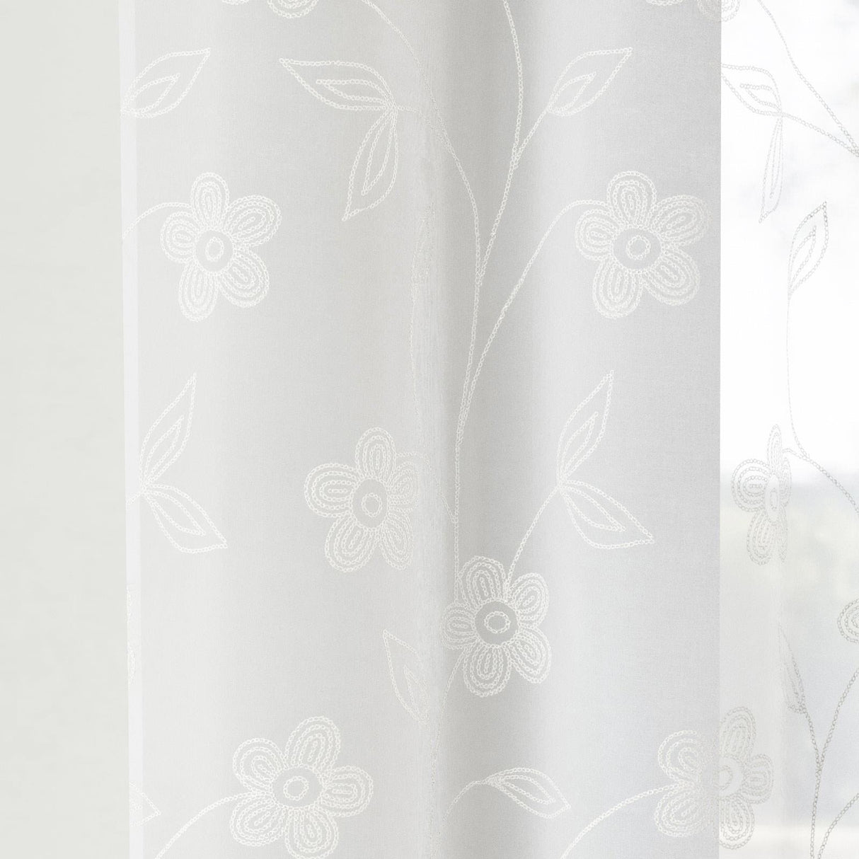 Sienna Voile Curtain Panel by Enhanced Living