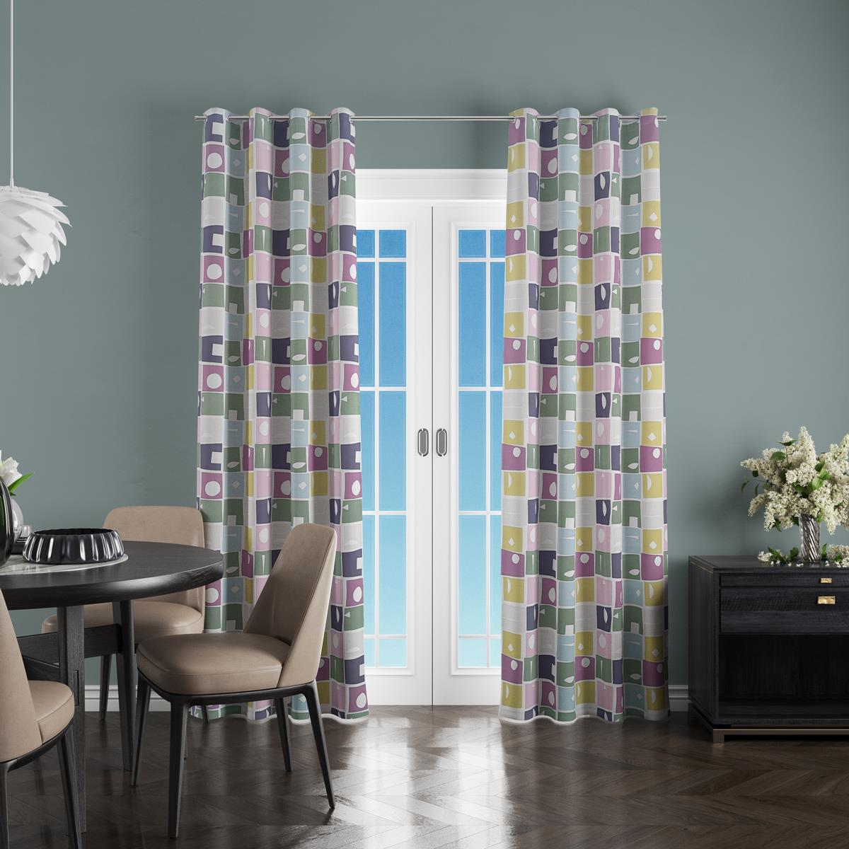 Bonnie Violet Made To Measure Curtains by Style Furnishings