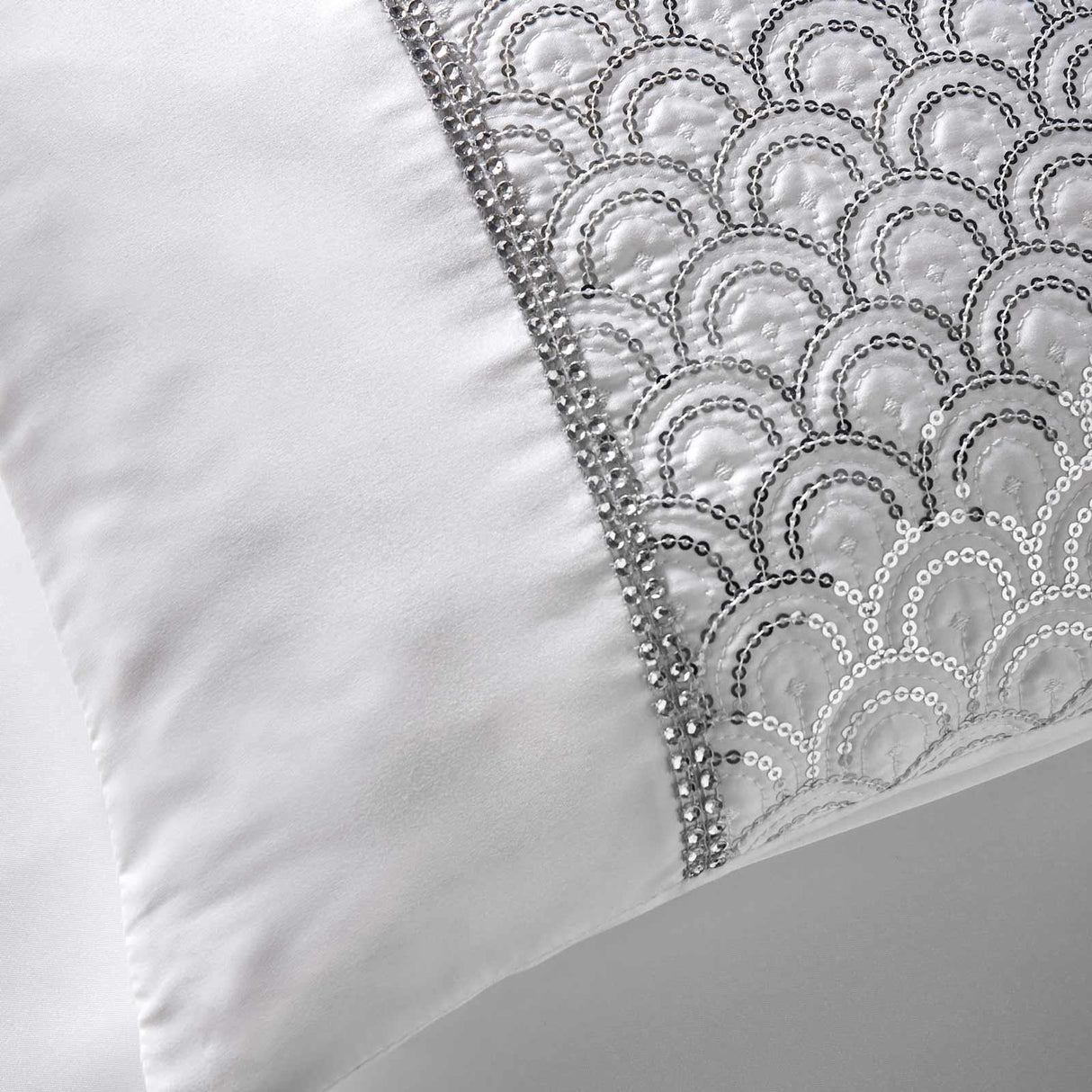 Deco Sequin Duvet Cover Set by Catherine Lansfield
