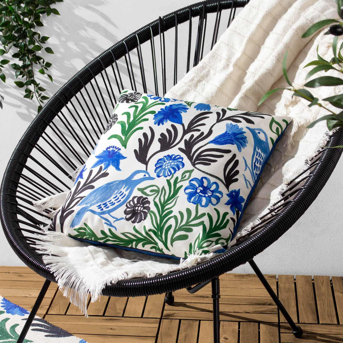 Alentejo Outdoor Cushion Cover 43cm x 43cm