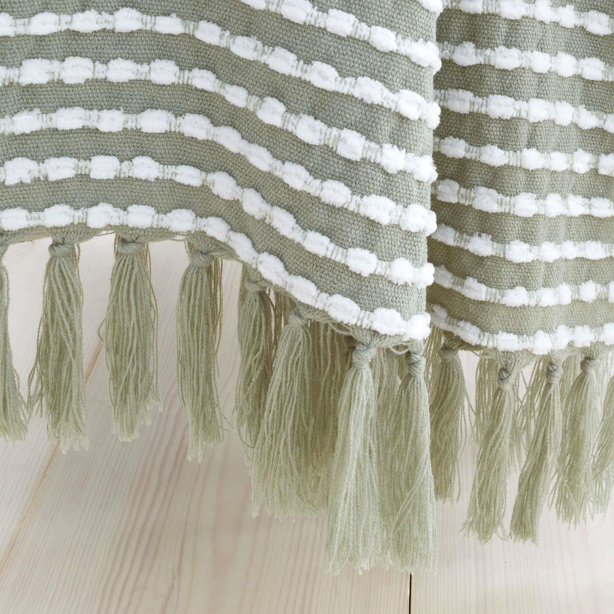 Stab Stitch Throw Blanket 125cm x 150cm by Catherine Lansfield