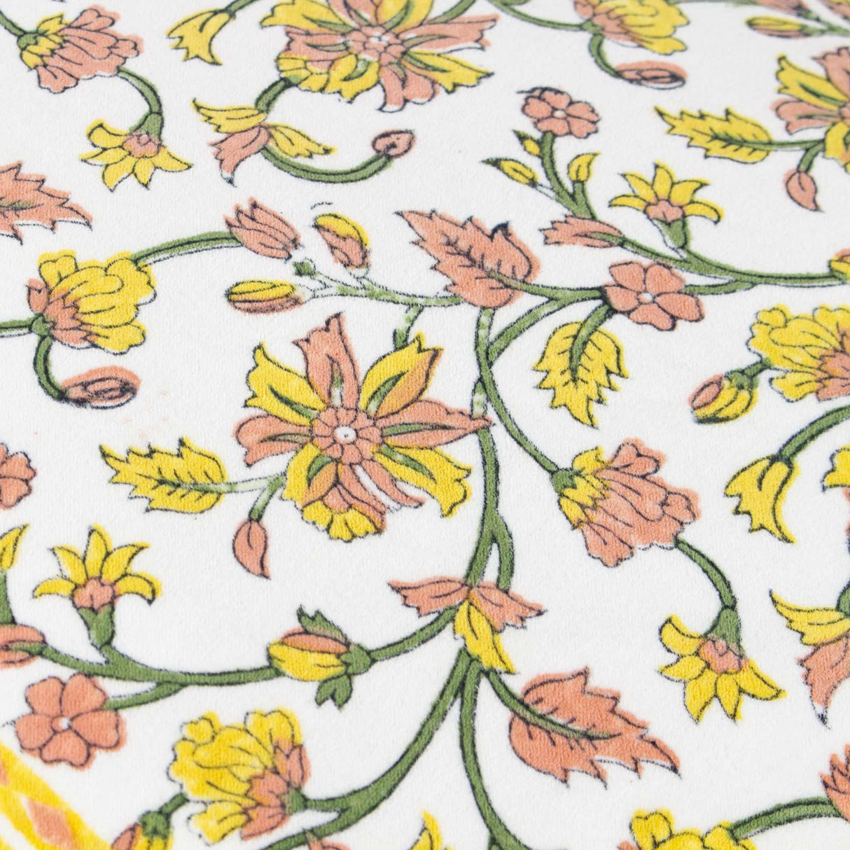 Mentera Cotton Velvet Cushion Cover 20" x 20" by Paoletti 16