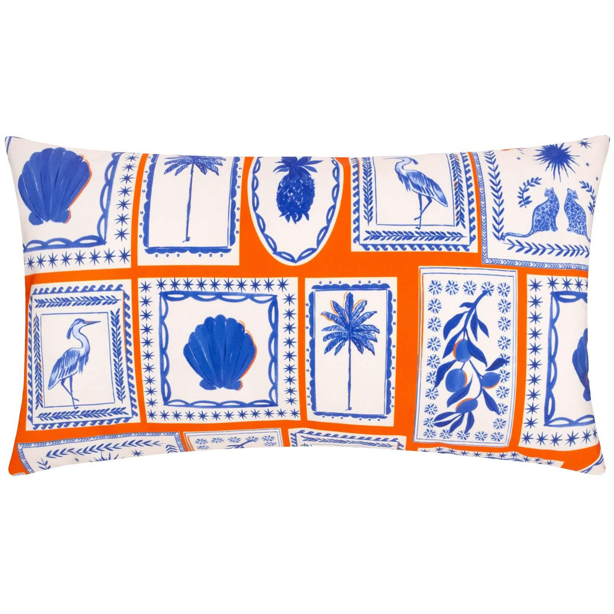 Frieze Outdoor Cushion Cover 12" x 20" (30cm x 50cm) by furn. 2
