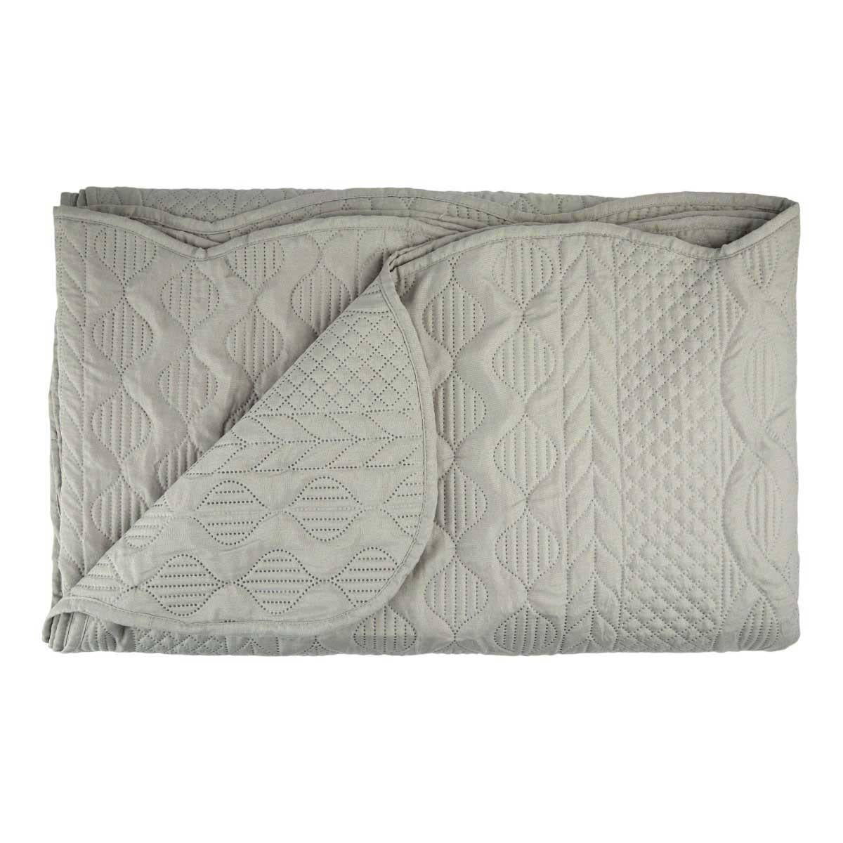Aran Textured Bedspread Set by Emma Barclay