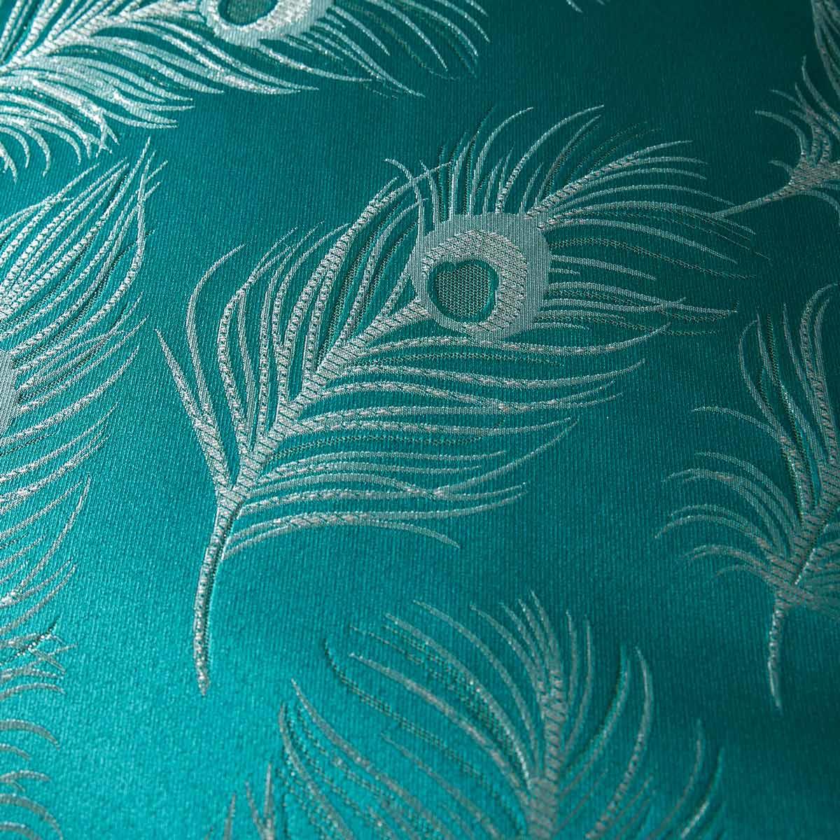 Dandy Jacquard Duvet Cover Set Teal