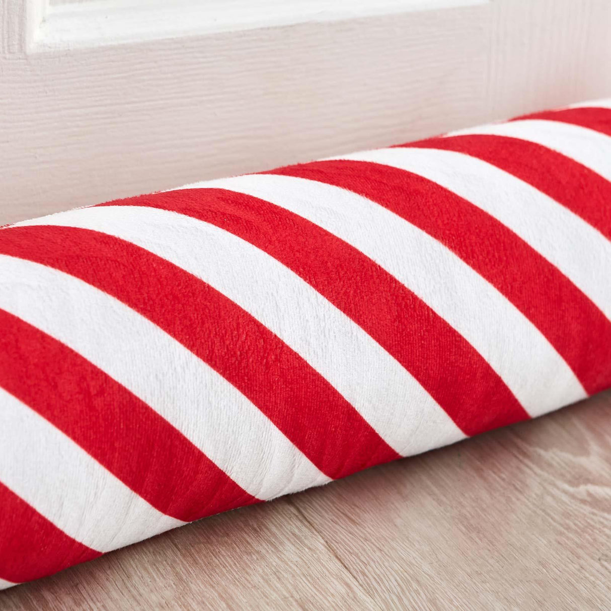 Christmas Candy Cane Draught Excluder by Catherine Lansfield